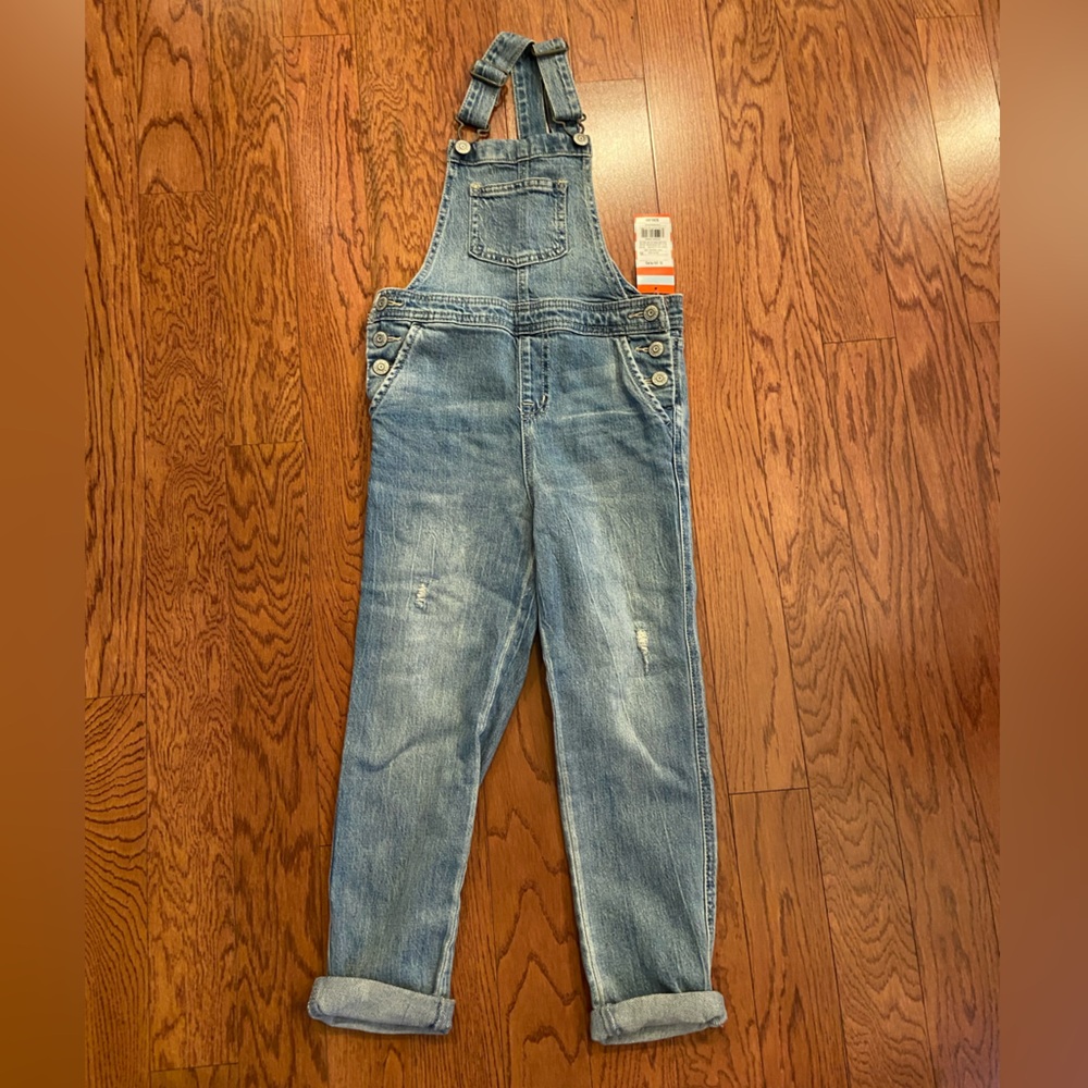 Cat & Jack Kids overalls light wash size S (6/6x) 205030120